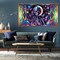 5D Large Diamond Art Painting,Skull Butterfly Diamond Art Kits for Adults,DIY Full Drill Crystal Rhinestone Arts and Crafts,Colorful Skull Art Painting with Diamond Home Wall Decor 27.5 X 15.7inch